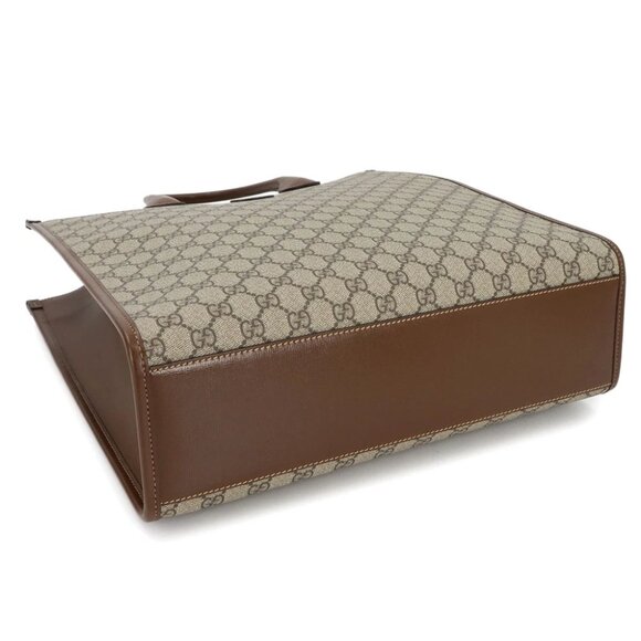 GUCCI Interlocking G 2way Tote Shoulder Bag GG Supreme canvas 674155 90277311 - Picture 2 of 11